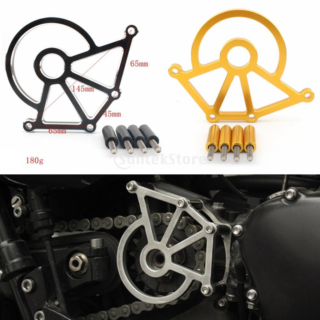 Motorcycle Sprocket Cover Chain Case Guard Protection for Triumph America Scrambler