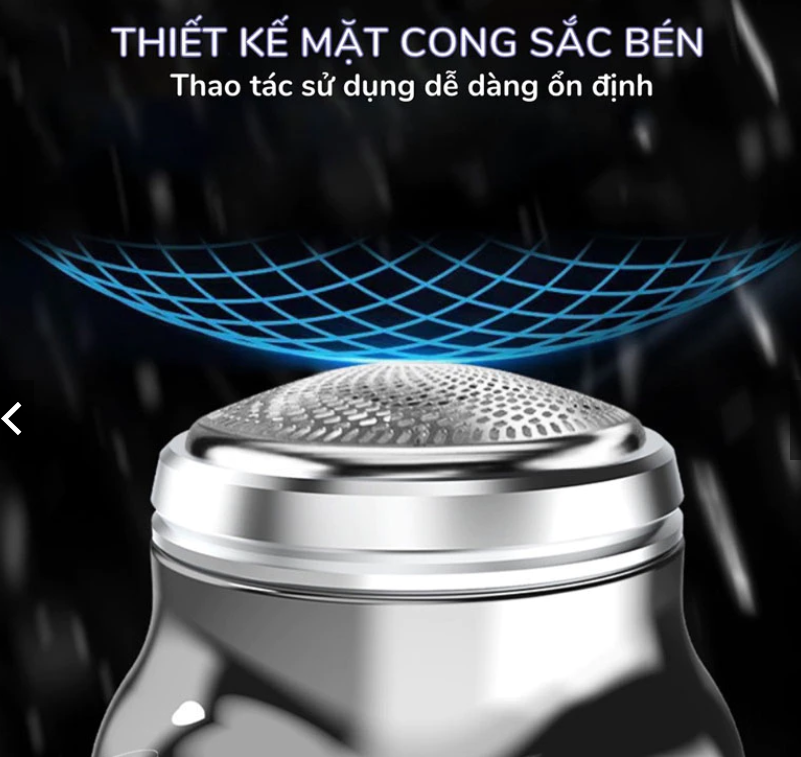 Máy cạo râu mini T05 bỏ túi 6 lưỡi ip chống nước nhỏ gọn bỏ túi tiện lợi