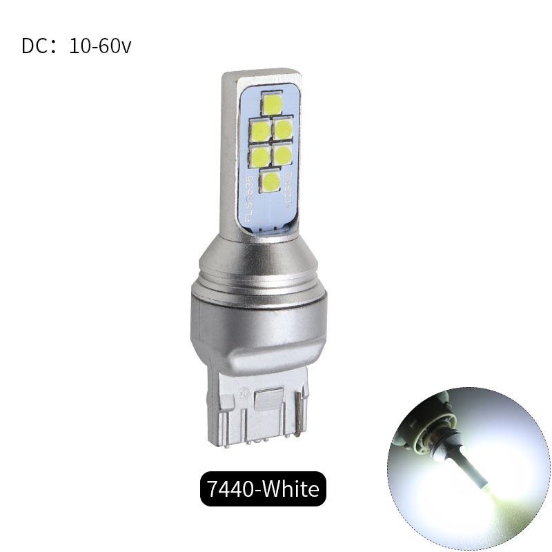 Thuận lợi nhất đèn LED xe hơi đèn phanh 1157 1156 7440-3535-12led đèn báo rẽ đèn lùi đèn biển số