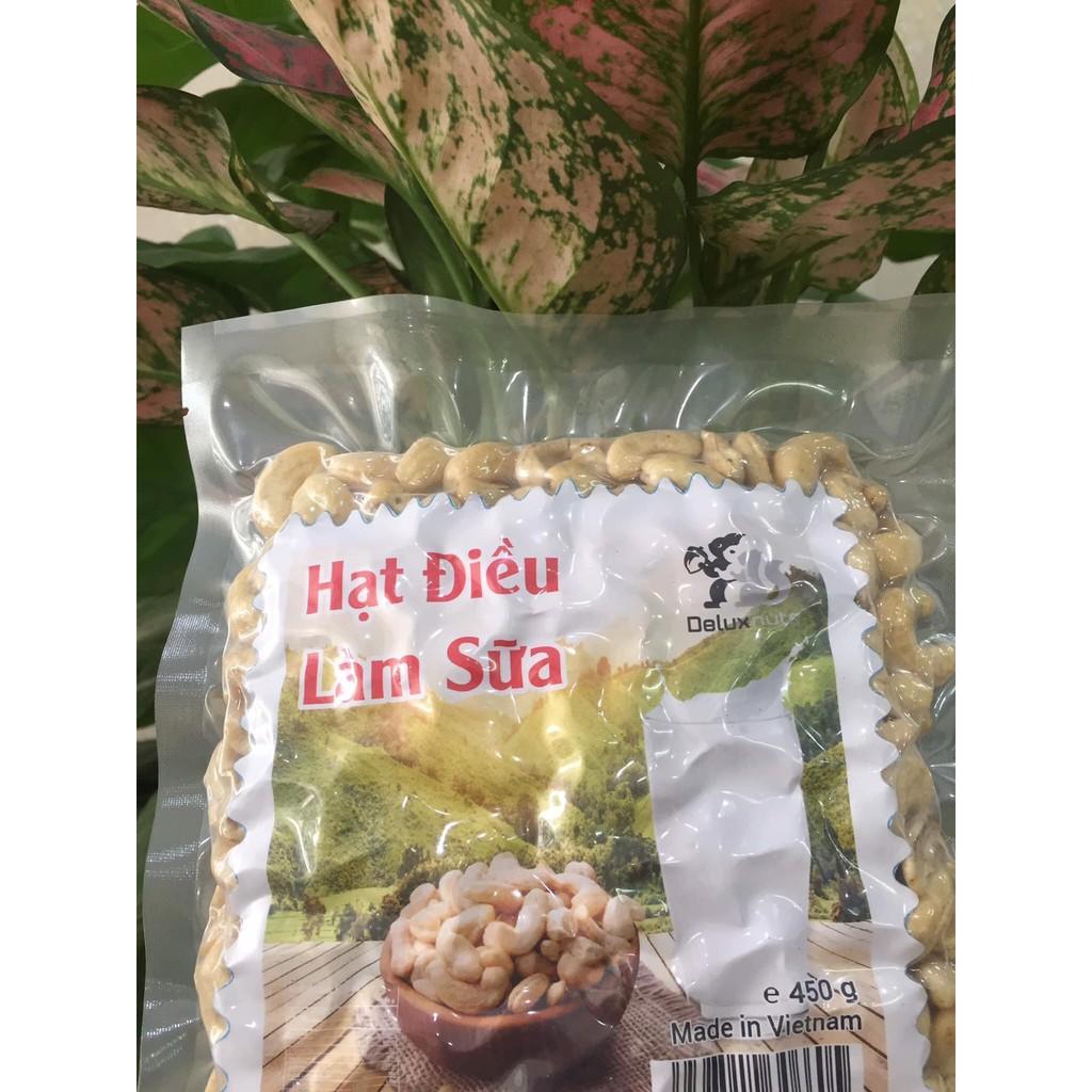 HẠT ĐIỀU LÀM SỮA DELUXNUTS 450g