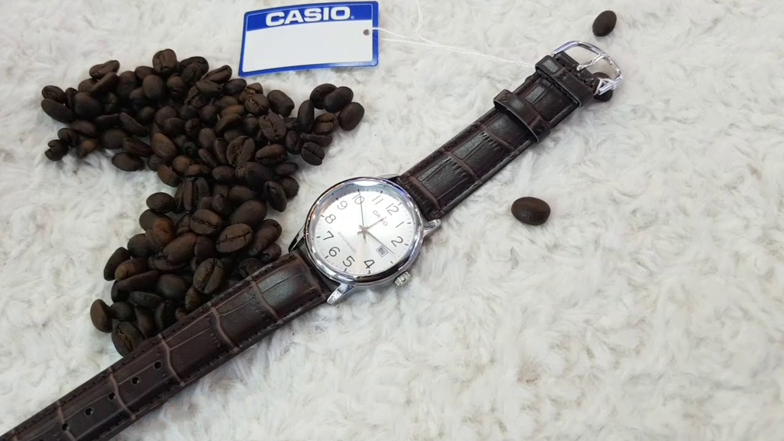 Đồng hồ nam dây da Casio MTP-V002L-7B2UDF