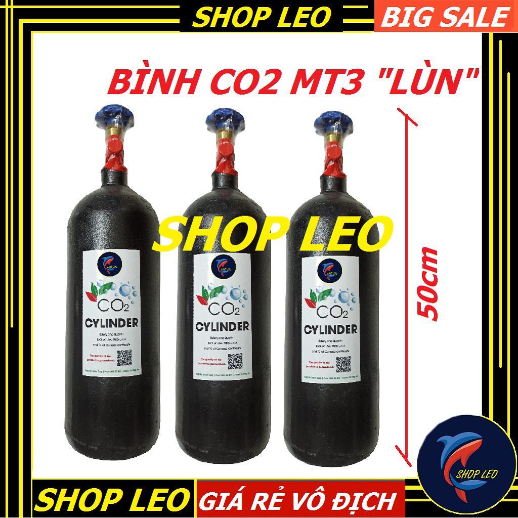 Bình CO2 Thủy Sinh MT3 "LÙN" - Bình khí CO2 thủy sinh - Bình CO2 3kg