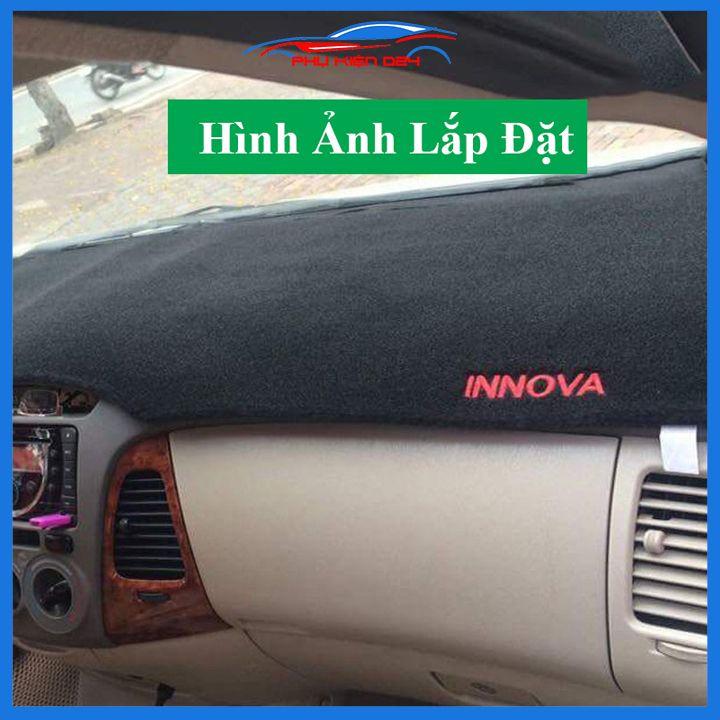 Thảm taplo Innova 2017-2018-2019-2020-2021-2022 chống nắng nóng làm mát xe mở rộng tầm nhìn