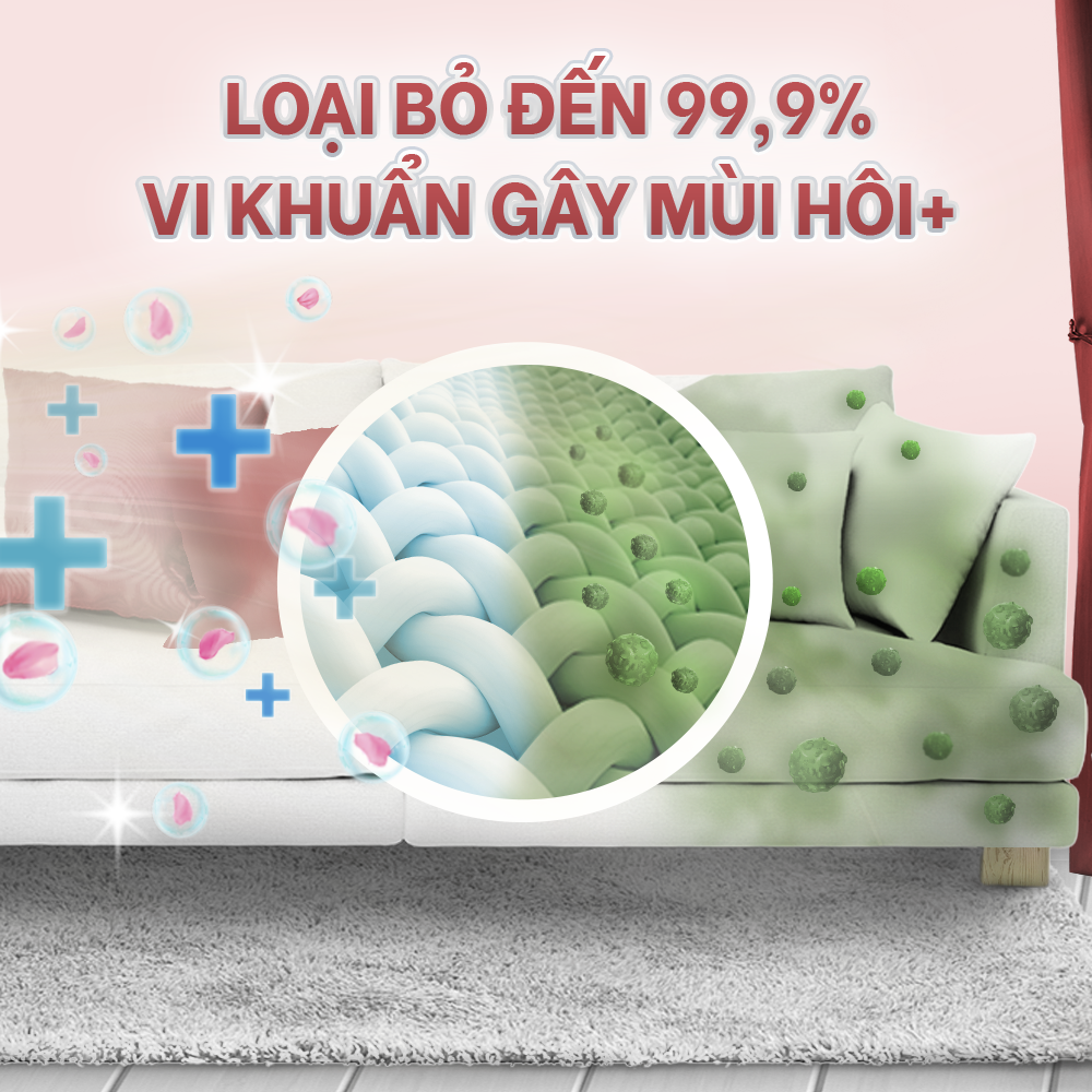 Combo Tiết Kiệm 3 Xịt Vải DOWNY Hương Nắng Mai/Huyền Bí/Đam Mê Chai 370ML x3