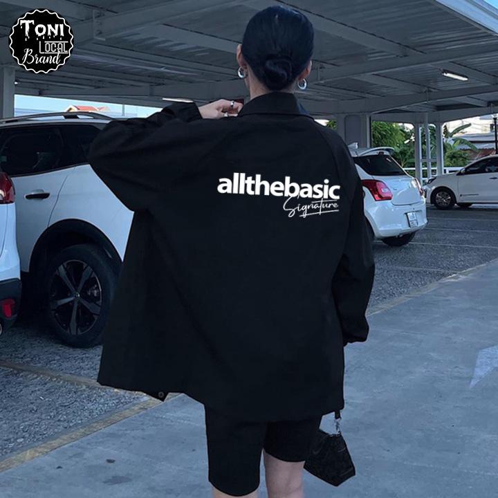 Áo Khoác Dù Local Brand BASIC Jacket Mero 2 lớp dày form rộng Unisex cổ bẻ (D2300L - Full Box - Kèm Video Ảnh Thật)