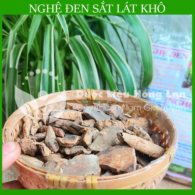 Củ Nghệ Đen sắt lát khô 1kg