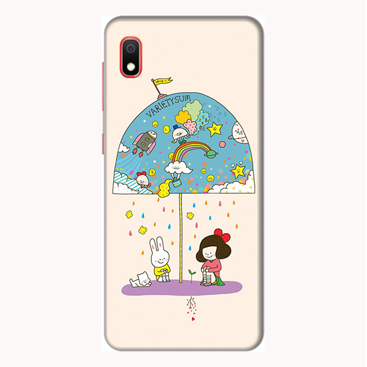 Ốp lưng điện thoại Samsung Galaxy A10 hình Thỏ Trắng - Hàng chính hãng