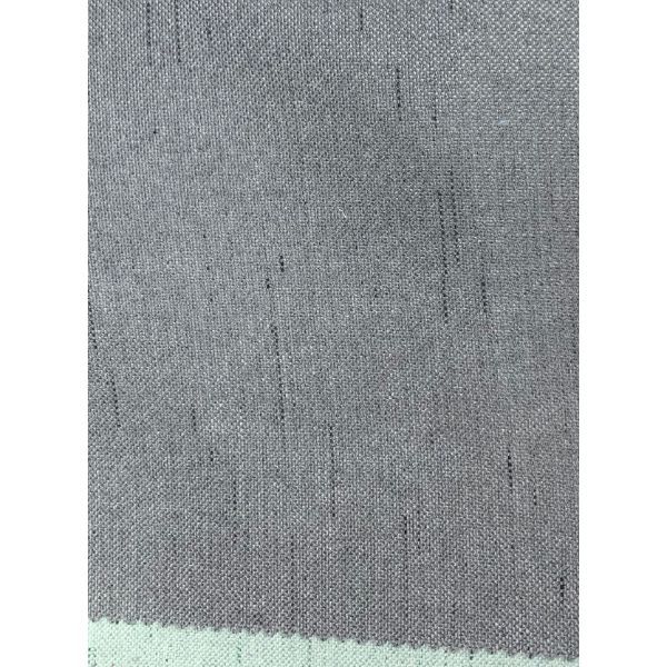 Rèm cửa vải LUCYM39-22 có thanh treo hợp kim nhôm màu vân gỗ đầu tròn - cao cố định 1m6