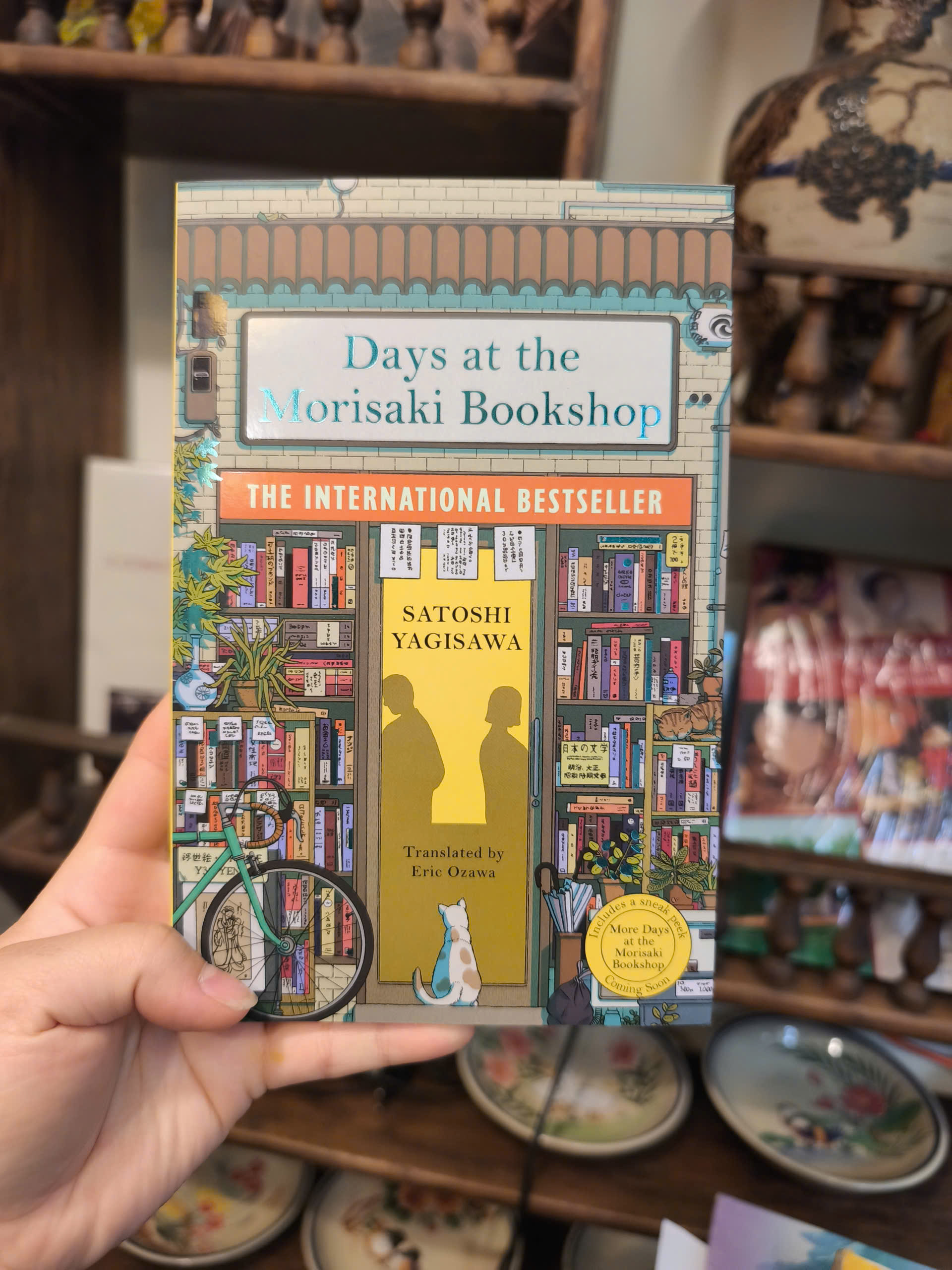 Sách - Days at the Morisaki Bookshop: A Novel by Satoshi Yagisawa/Best of #BookTok