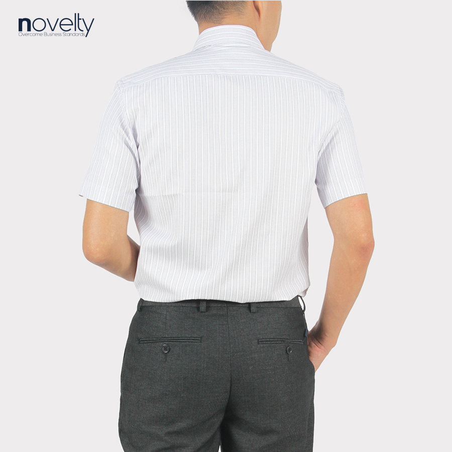 Áo sơ mi nam ngắn tay Novelty Regular fit NSMMSBMTCR220921N