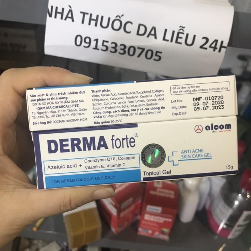 Derma Forte Gel 15g Dermaforte giảm thâm mụn