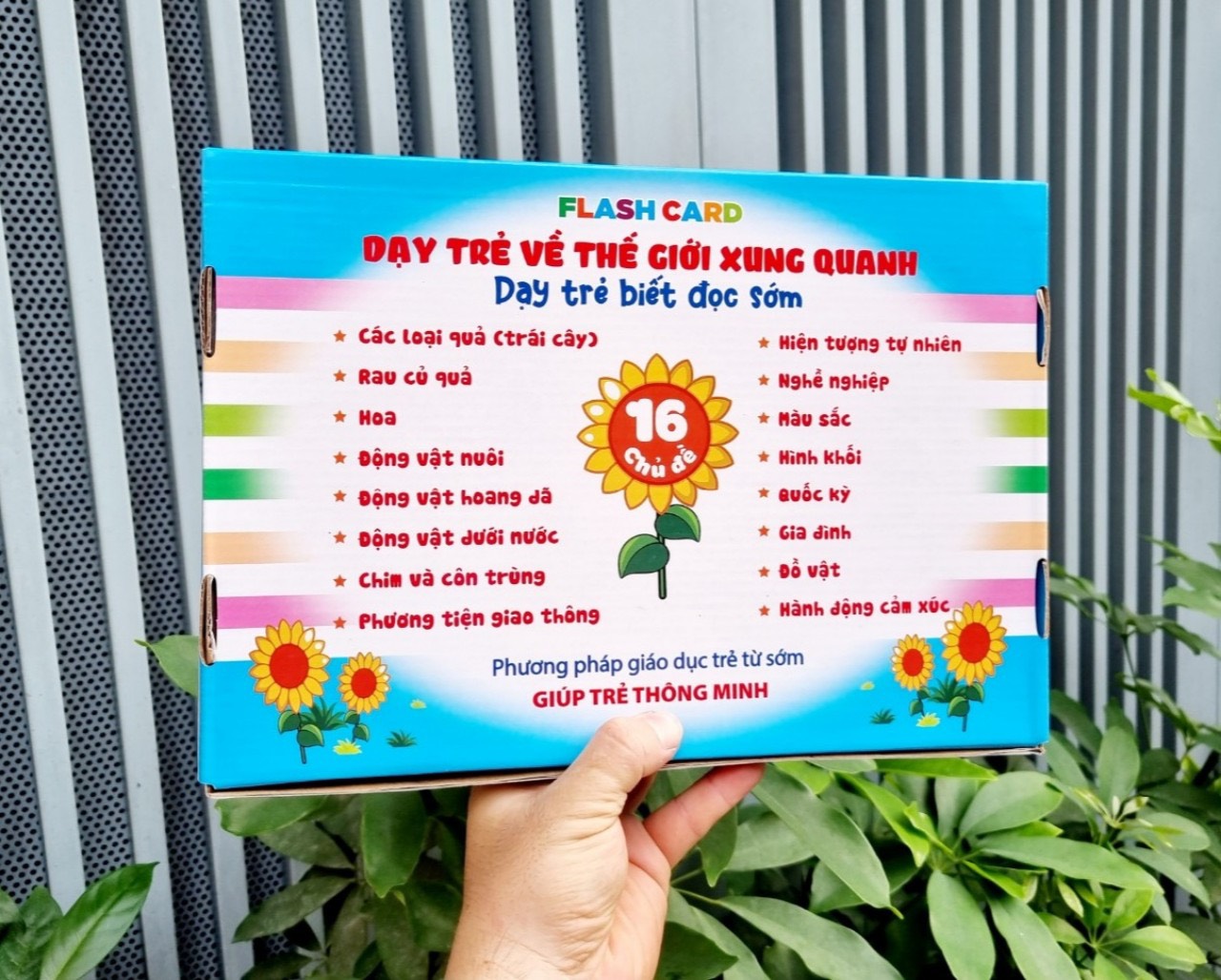 Thẻ Học Thông Minh Dạy Trẻ Về Thế Giới Xung Quanh ( 120 Thẻ A5 Kèm File Nghe )- Thẻ Flash Card Phiên Bản Mới Theo Phương Pháp Giáo Dục Sớm Glenn Doman