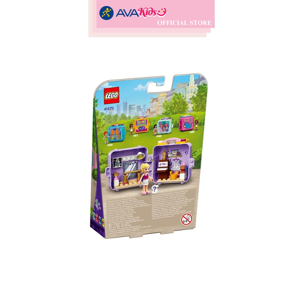 Đồ chơi lắp ráp hộp phụ kiện ngày hè của Stephanie Lego Friends 41670 (60 chi tiết)