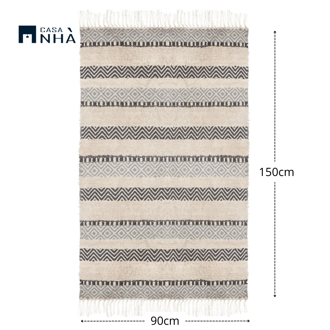 Thảm trải sàn trang trí LOTTA CARPET 90x150cm