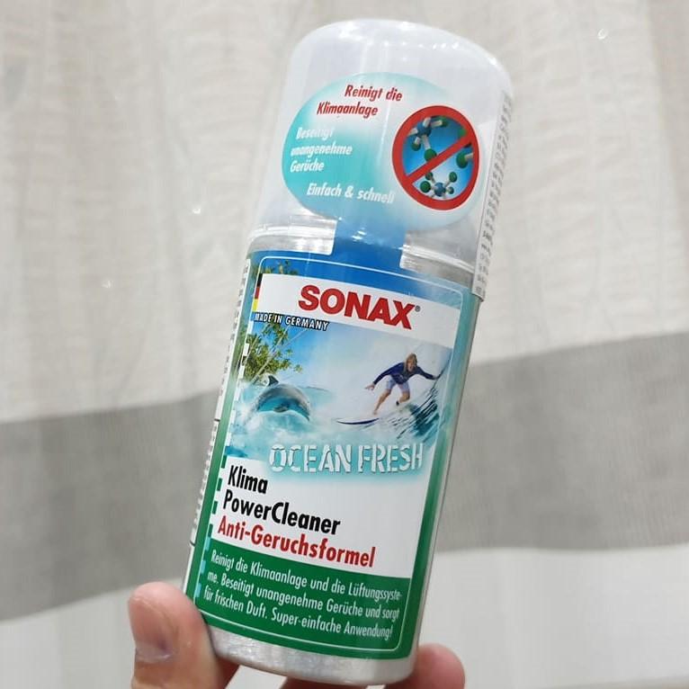 Chai Khử Mùi Và Làm Sạch Dàn Lạnh Sonax Ocean Fresh 100ml