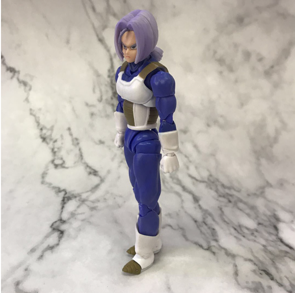 Mô Hình Khớp Dragon Ball Saiyan SHF Trunks 15cm