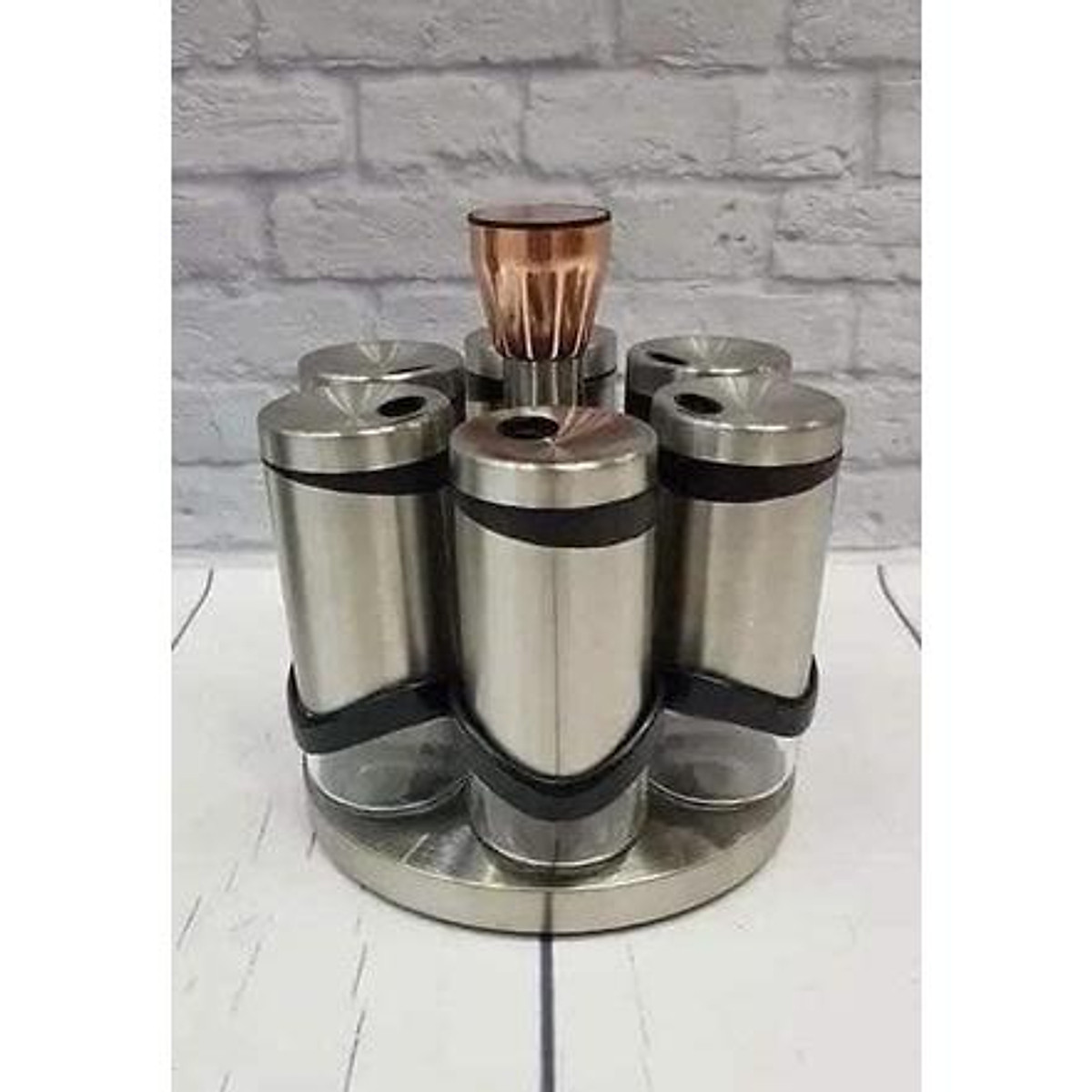 Set 6 Lọ Đựng Gia Vị Nhà Bếp Berlinger Haus, Dung Tích 120ml, Chất Liệu Thép Không Gỉ Sang Trọng, Nhập Đức