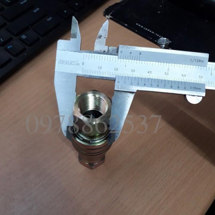 Khớp nối nhanh thuỷ lực ISOA NPT 3-8'' ren 17