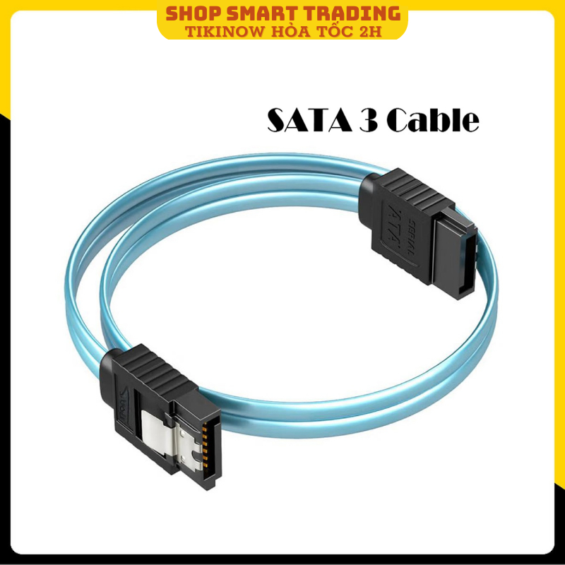 Dây cáp SATA 3 Cable 6Gbps 3.0 SATA Serial Data Cable dành cho ổ cứng HDD, SSD