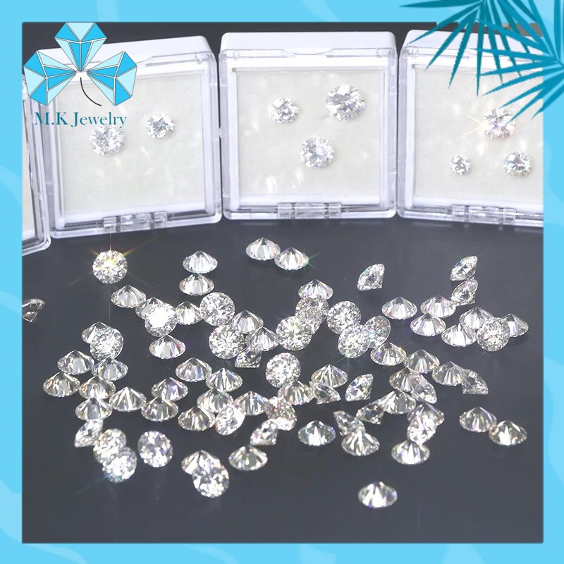 ( SIZE 4LY5 ) KIM CƯƠNG NHÂN TẠO – MOISSANITE NƯỚC D – ĐỘ TINH KHIẾT FL -FULL KIỂM ĐỊNH GRA – GIÁ TỐT NHẤT THỊ TRƯỜNG