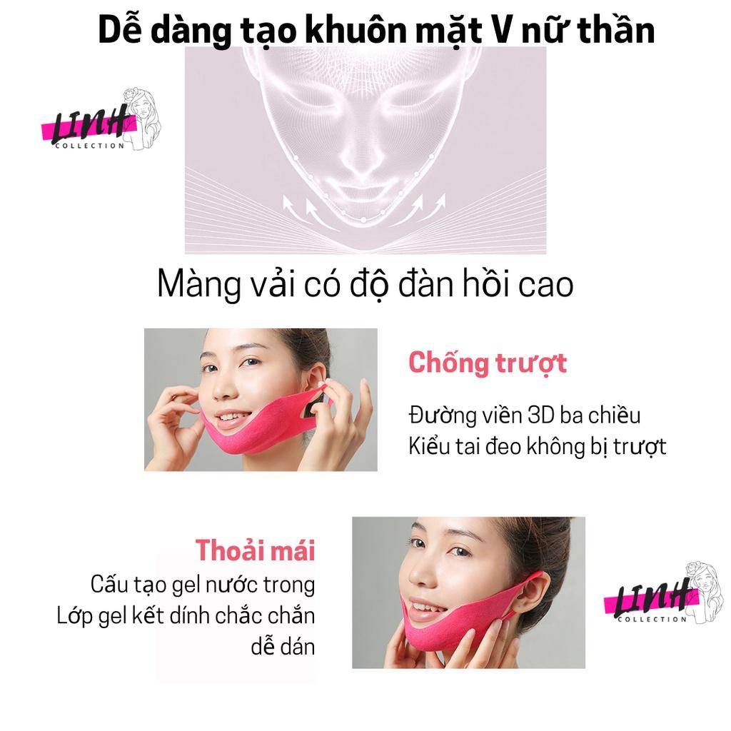 Combo 15 Mặt nạ nâng cơ Vline V Face Mask Firming, nâng cơ tạo cằm V-line 3D mẫu mới nhất