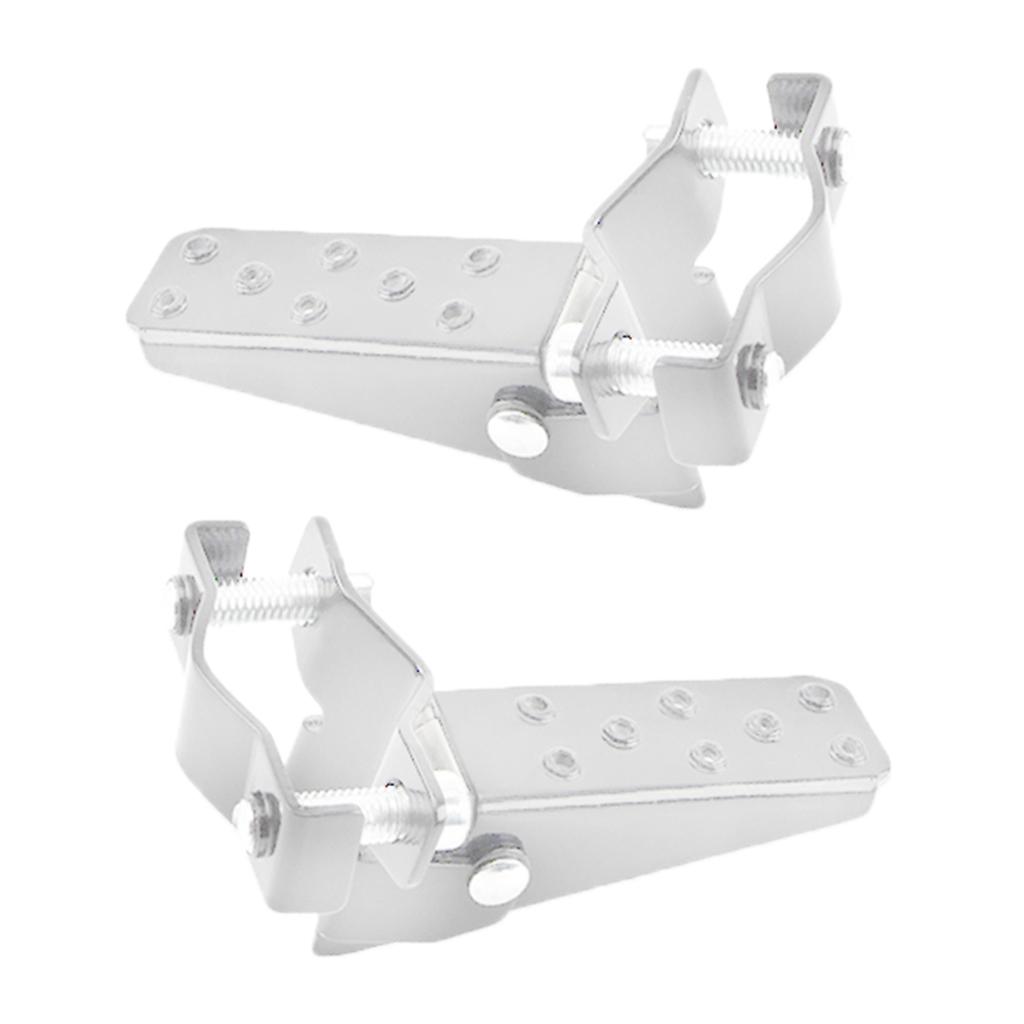 Motorcycle Rear & Front Folding Foot Rests Footpeg Pedals Universal