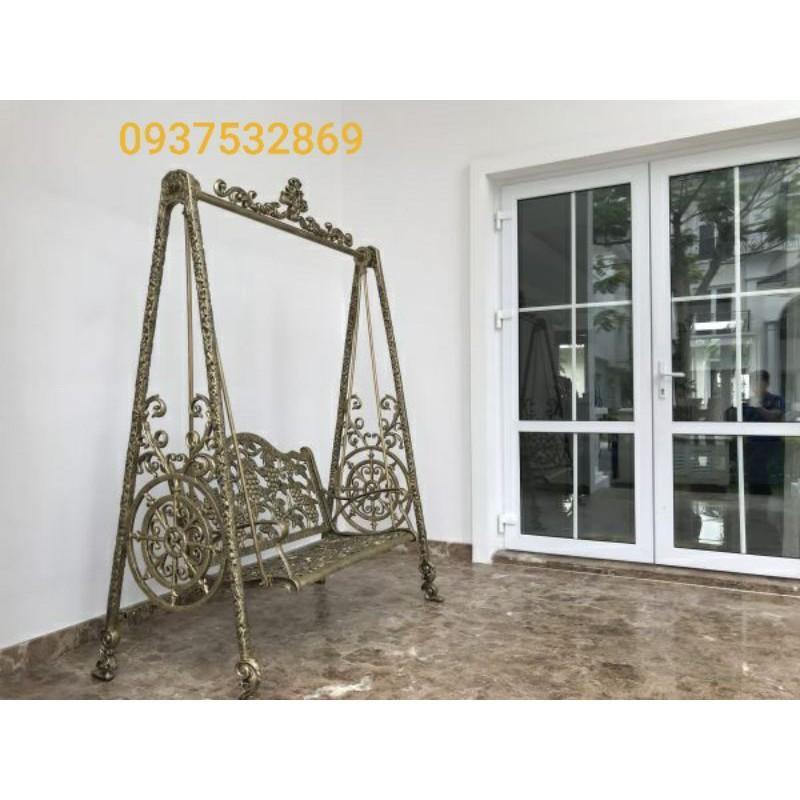 Xich đu nhôm đúc nghệ thuật cho sân vườn