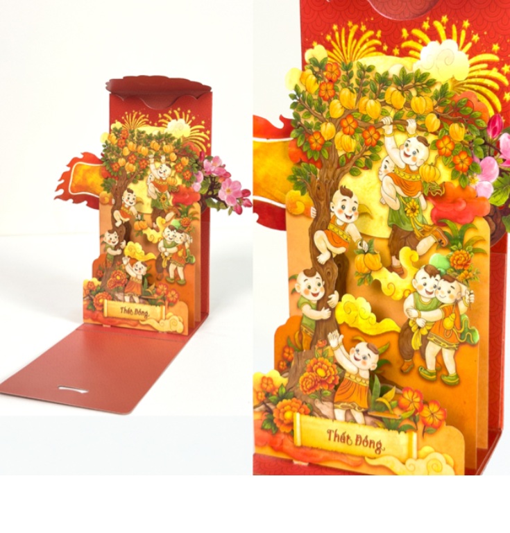 SET BAO LÌ XÌ 3D CAO CẤP 2026 – MS002