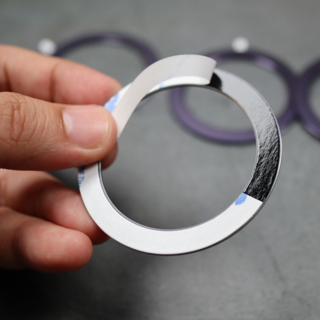Vòng Nam Châm 3D Hỗ Trợ Sạc Không Dây Từ Tính Cho Điện Thoại HOTCASE Magnetic Ring cho iPhone 16 Pro Max 15 14 13 12 11 X Xs cho Samsung cho Oppo Z Fold Galaxy S - Hàng nhập khẩu