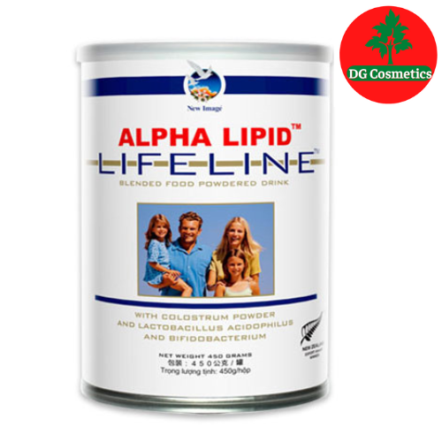 Combo 2 Hộp Sữa Non Alpha Lipid Lifeline New Zealand(Hộp 450g) Hỗ Trợ Tăng Cường Sức Khỏe Toàn Diện