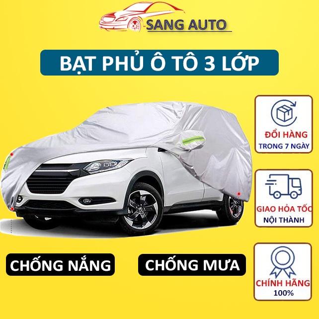 Bạt Phủ Ô Tô, Bạt Phủ Xe Ô Tô 3 Lớp Cao Cấp Chống Mưa, Chống Nắng, Chống Cháy