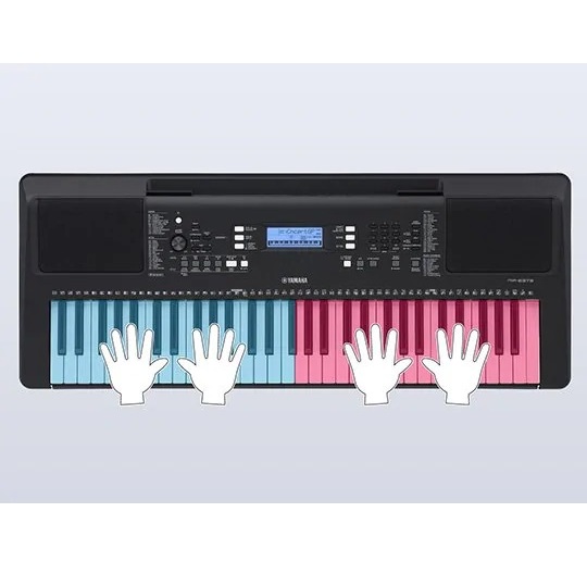 Đàn Organ điện tử/ Portable Keyboard - Yamaha PSR-EW310 (PSR EW310) - Màu đen - Hàng chính hãng