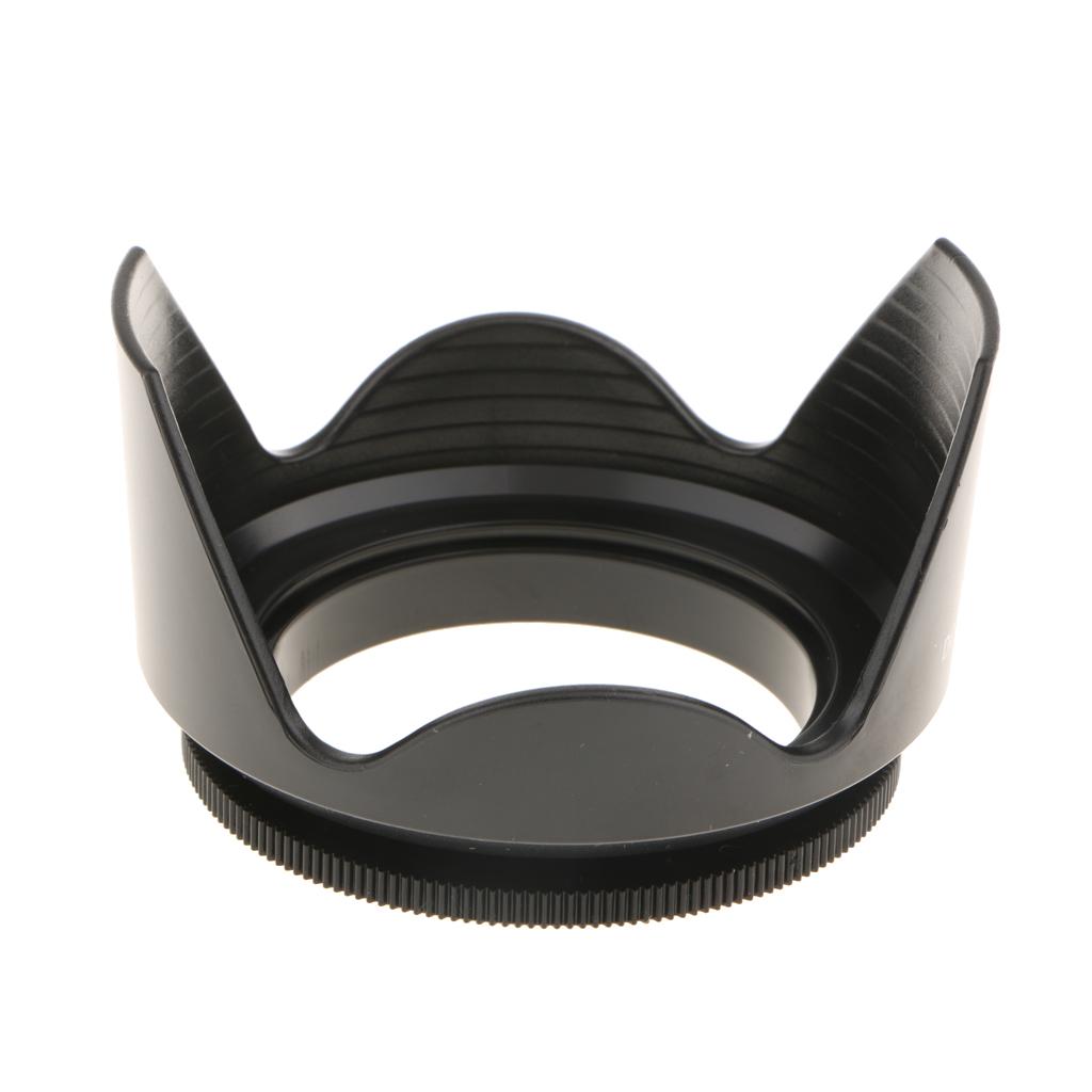 62mm Tulip Flower Lens Hood Universal for In The Light Or Night Photography