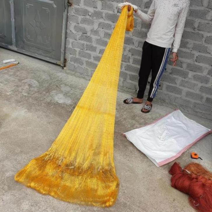 Chài Đánh Cá Chài Dù vàng dài 2m bung 4m