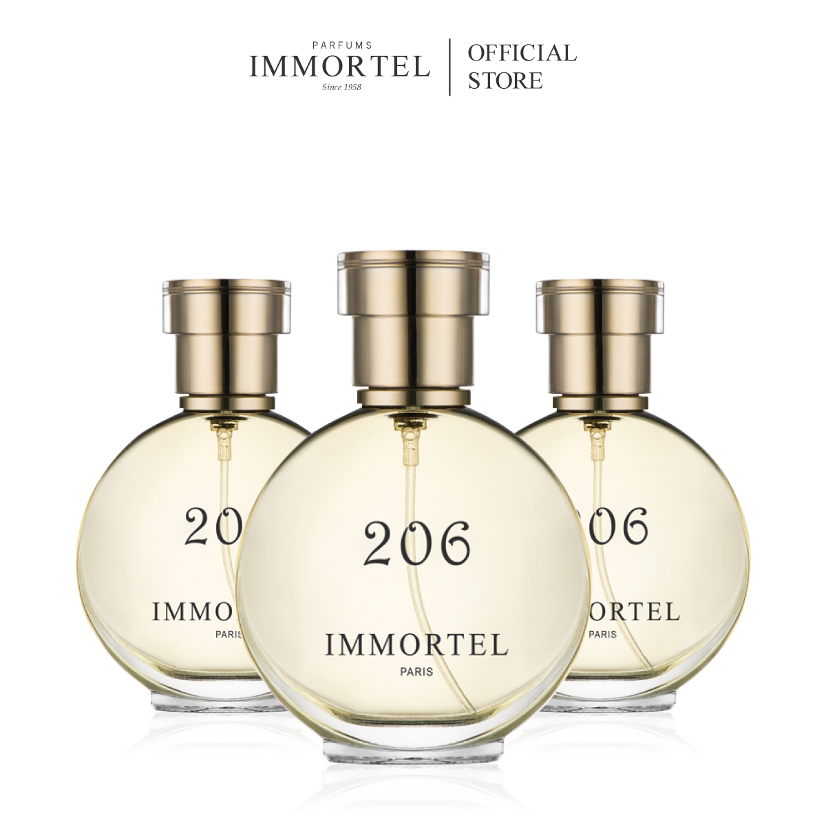 Nước hoa nữ IMMORTEL 206 - 8mL EDP Chính hãng Pháp