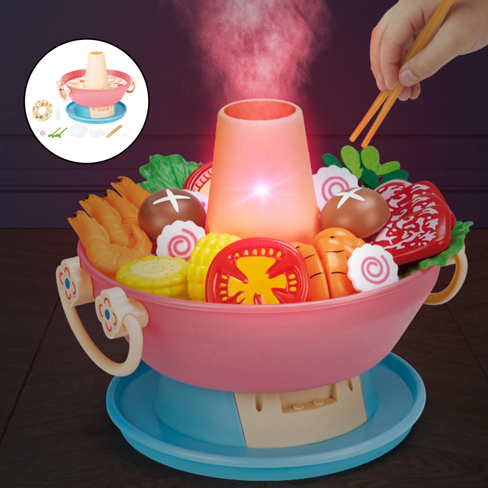 Kitchen Playset Toy  Hot Pot for Kids, Pretend Play