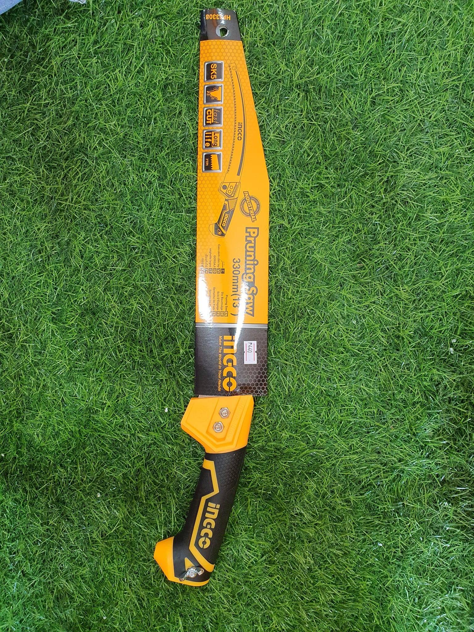 CƯA CÀNH CẦM TAY LƯỠI CONG INGCO HPS3308 - HÀNG CHÍNH HÃNG
