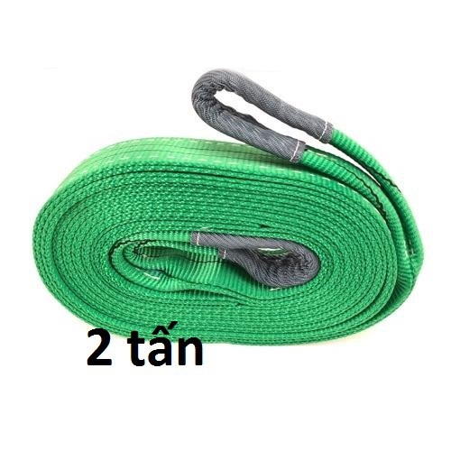 Dây Cáp Vải Cẩu Hàng 2 Tấn Bề Rộng Bản Dây 50mm Dài Từ 1-10 M