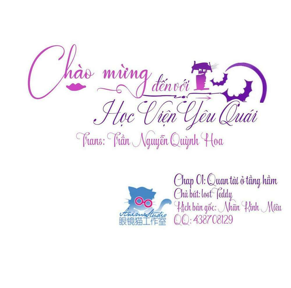 chào mừng đến với học viện yêu quái chapter 1 2