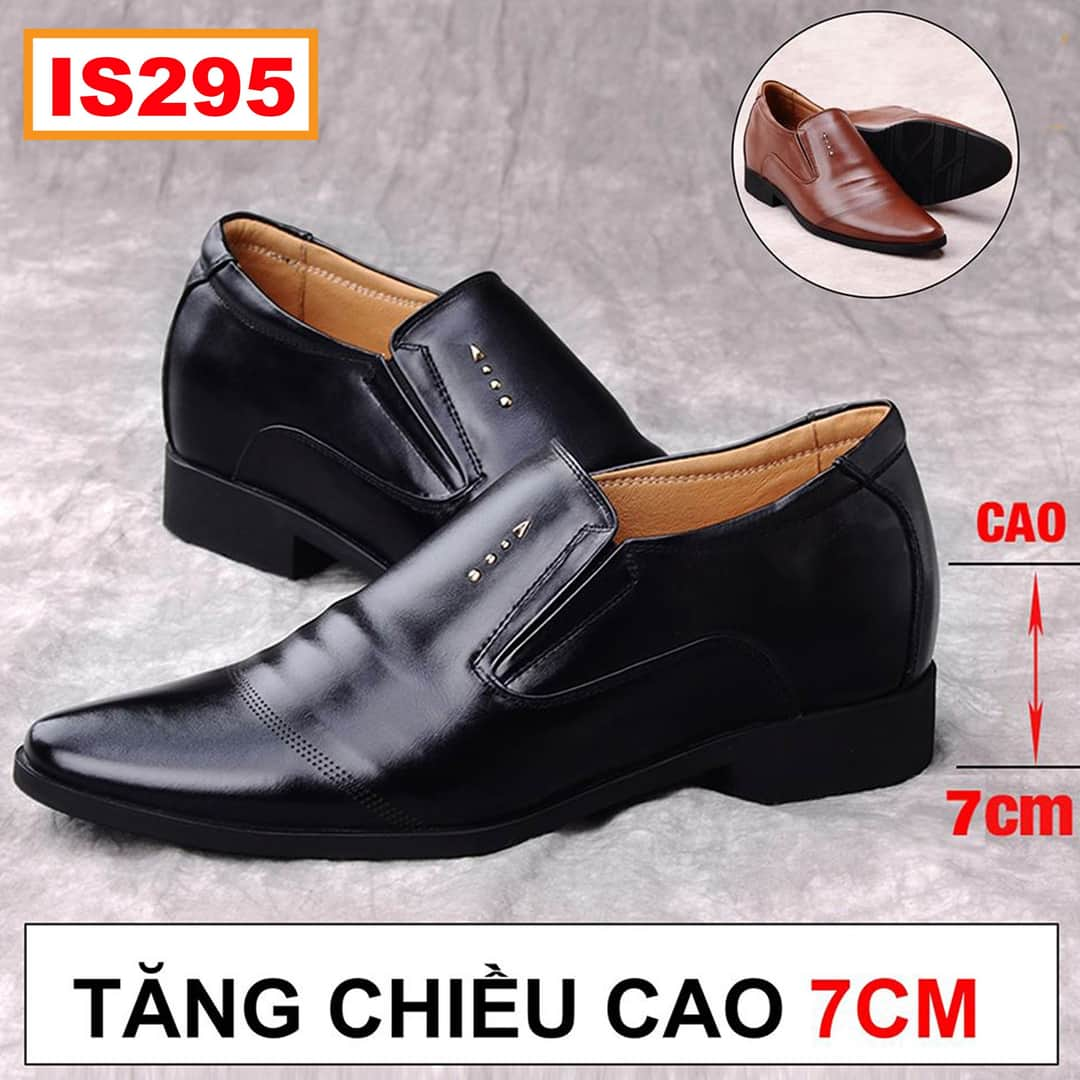 Giày Tăng Chiều Cao Nam UDANY Cao Ẩn 7cm Kín Đáo Bí Mật Từ Bên Trong - GCN03