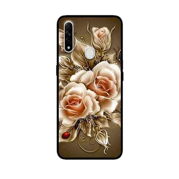 Ốp Lưng in cho Oppo A8 Mẫu Hoa Hồng 3 - Hàng Chính Hãng