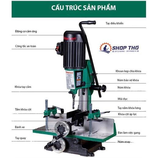 Máy đục mộng vuông Hisimen H1600