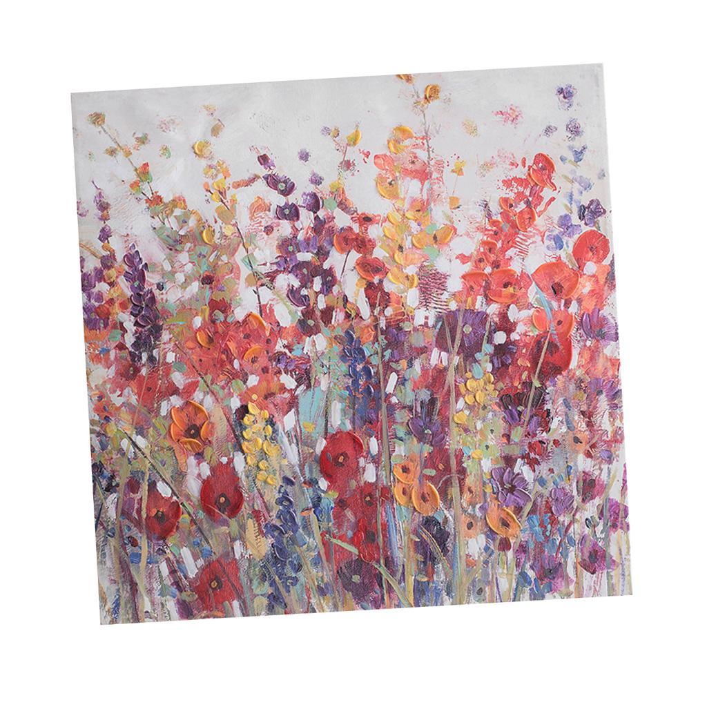 Self-adhesive Abstract Plant Flower Decorative Wall Sticker for Home Decor