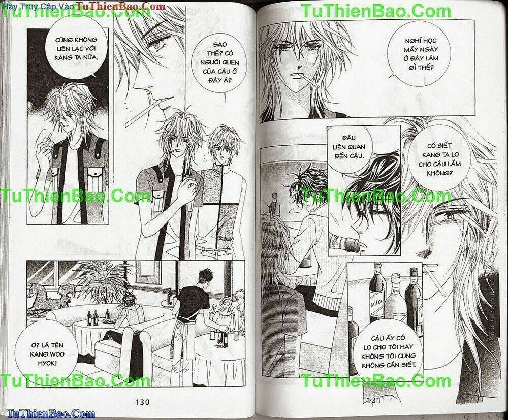 tiểu tử quậy bản đẹp - become habituated to kiss chapter 13 67