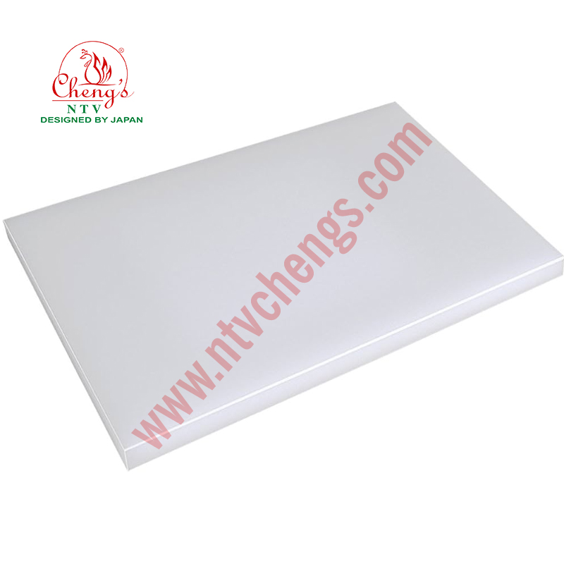 Thớt nhựa PP chữ nhật cao cấp dày 2cm NTV Cheng's, Chứng nhận FDA Hoa Kỳ - Dùng trong nhà hàng khách sạn | Hàng nhập khẩu