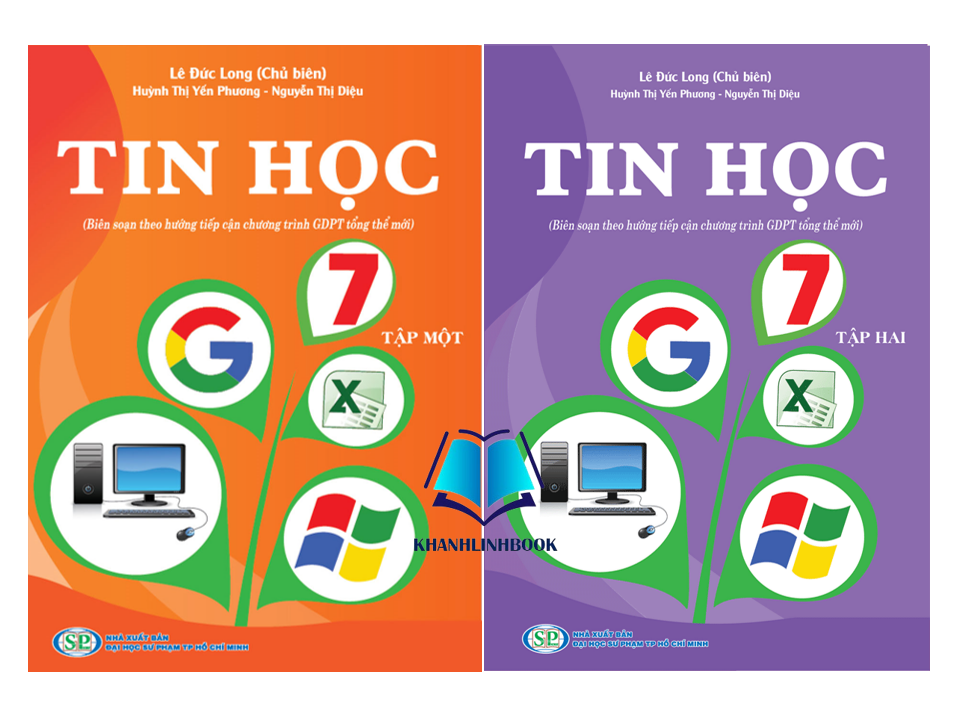 Sách - Combo Tin học Lớp 7 - Tập 1 + 2