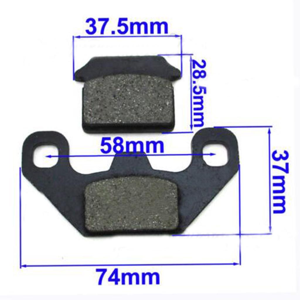 4X Brake Pads For 50 70 110 125 140 cc Dirt Bike