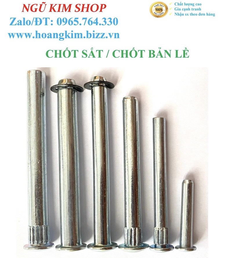 CHỐT SẮT _ RIVE M3,5; M4; M5; M6