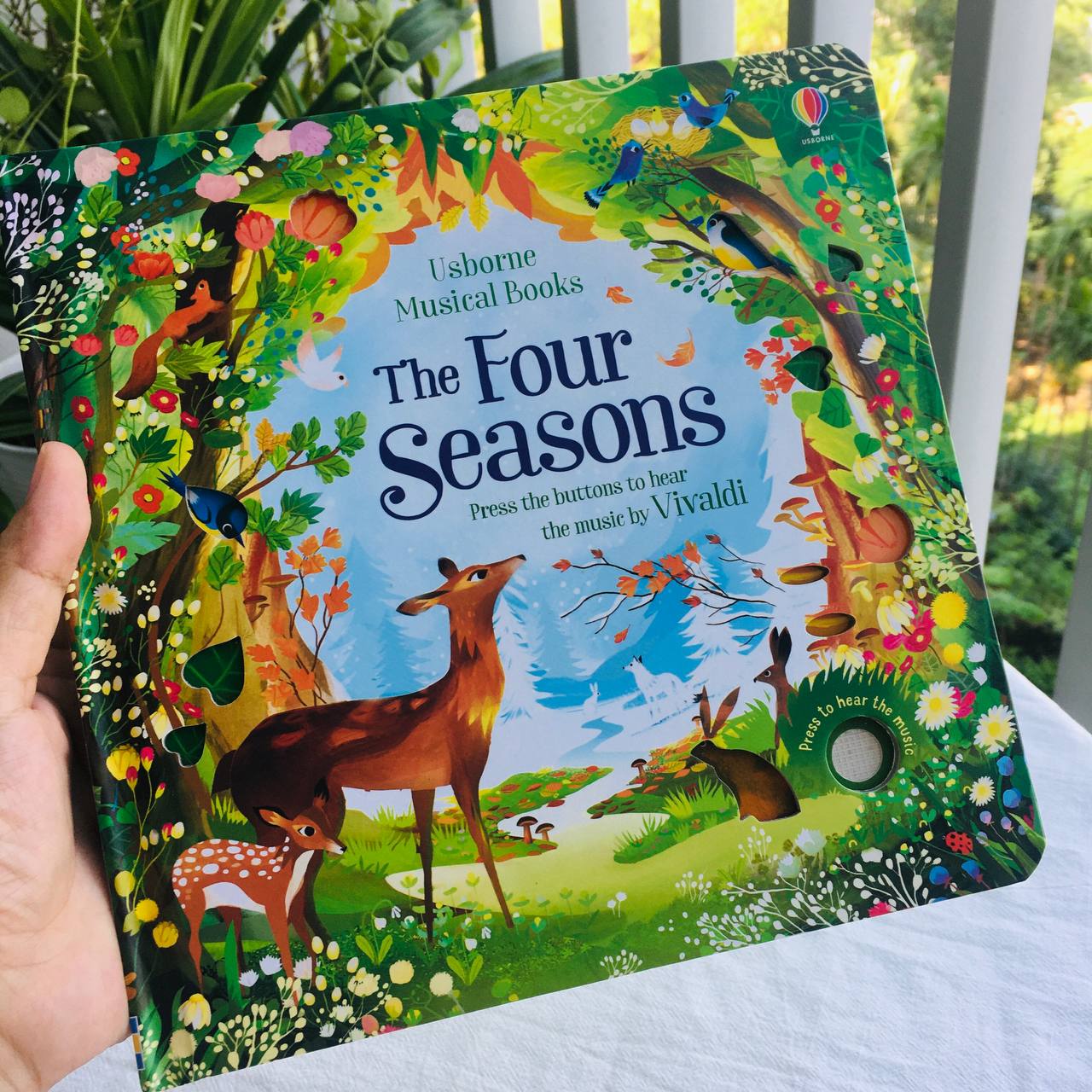 Usborne The Four Seasons: Music By Vivaldi