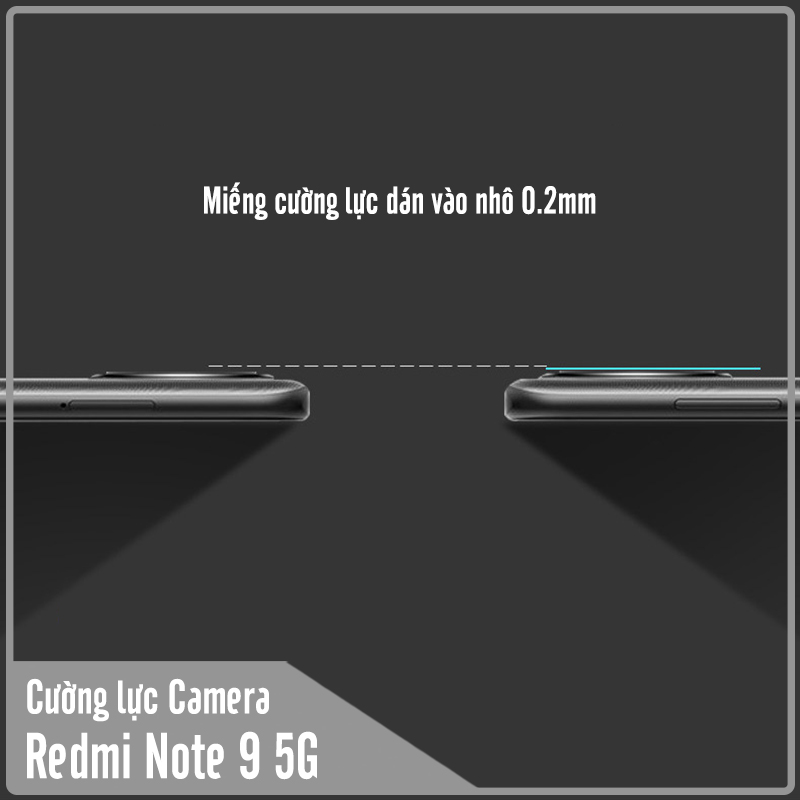 Kính cường lực Camera cho Xiaomi Redmi Note 9 5G